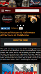 Mobile Screenshot of okhauntedhouses.com